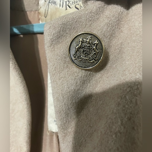 John Wanamaker Vintage Tan Long Overcoat Coat🧥 - Picture 5 of 7
